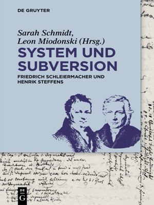 cover image of System und Subversion